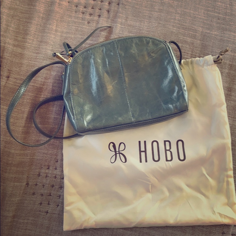 Vintage HOBO Leather Crossbody Bag